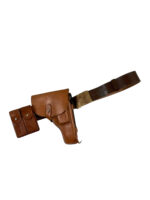 Russian Soviet Tokarev Leather Holster Belt With Ammo Pouches