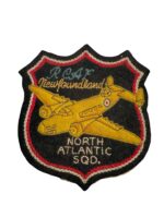 WW2 Canadian RCAF North Atlantic Newfoundland Crest Craft Multi Piece Construction Squadron Patch
