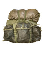 Canadian Forces Jump Ruck 64 Pattern With X53 Sleeping Bag Carrier and Sleeping Bag