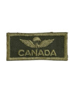 Canadian Airborne Regiment OD Green Combat Tab