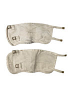 Canadian RCN Navy White Gaiters Size 3 Canadian RCN Navy White Gaiters Size 3