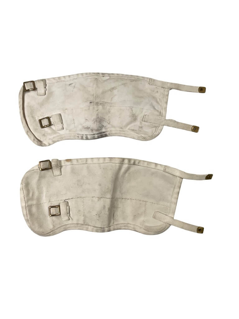 Canadian RCN Navy White Gaiters Size 3 Canadian RCN Navy White Gaiters Size 3