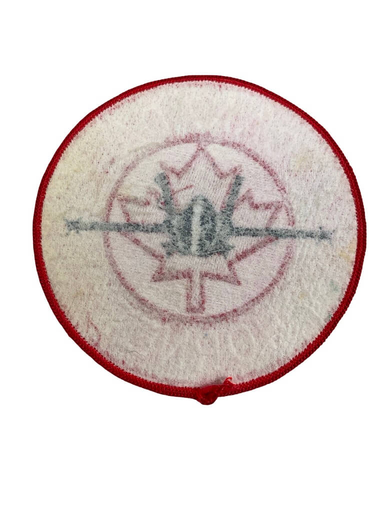 Canadian Forces RCAF Canada Hornet CF-18 Crest Vintage Patch 4 Inch Canadian Forces RCAF Canada Hornet CF-18 Crest Vintage Patch 4 Inch