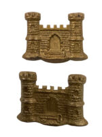 WW2 British Suffolk Regiment Collars Insignia Pair WW2 British Suffolk Regiment Collars Insignia Pair