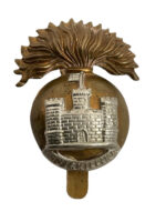WW1 British BEF Royal Inniskilling Fusiliers Cap Badge