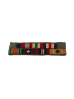 Canadian Korean War Bush Dress Ribbon Bar X 7 Canadian Korean War Bush Dress Ribbon Bar X 7