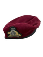 Canadian Forces R22E Vandoos Maroon Airborne Beret Size 7 1/4 Canadian Forces R22E Vandoos Maroon Airborne Beret Size 7 1/4