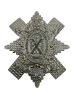 WW1 British Highland Cyclists Battalion Territorial Force Black Watch Cap Badge