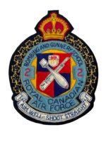 WW2 Canadian RCAF No 2 Bombing and Gunnery School Crest Craft Multi Piece Construction Squadron Patch