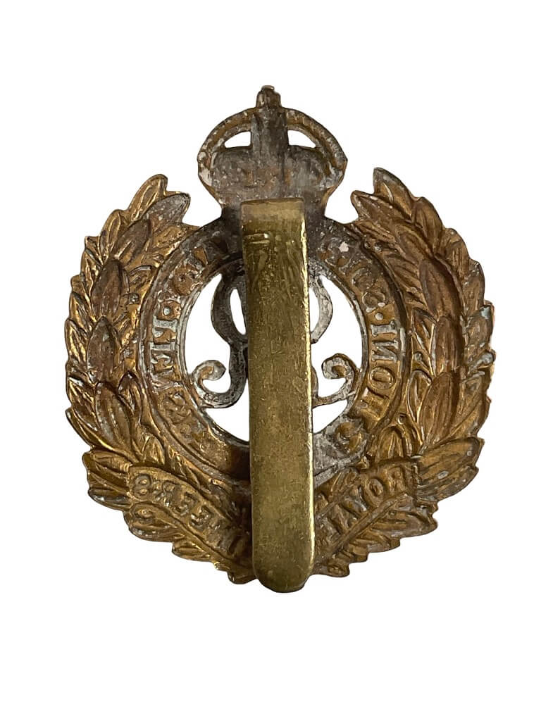 WW1 British BEF Royal Engineers Cap Badge WW1 British BEF Royal Engineers Cap Badge