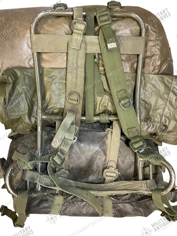 Canadian Jump Ruck Canadian Forces Jump Ruck 64 Pattern With X53 Sleeping Bag Carrier and ...