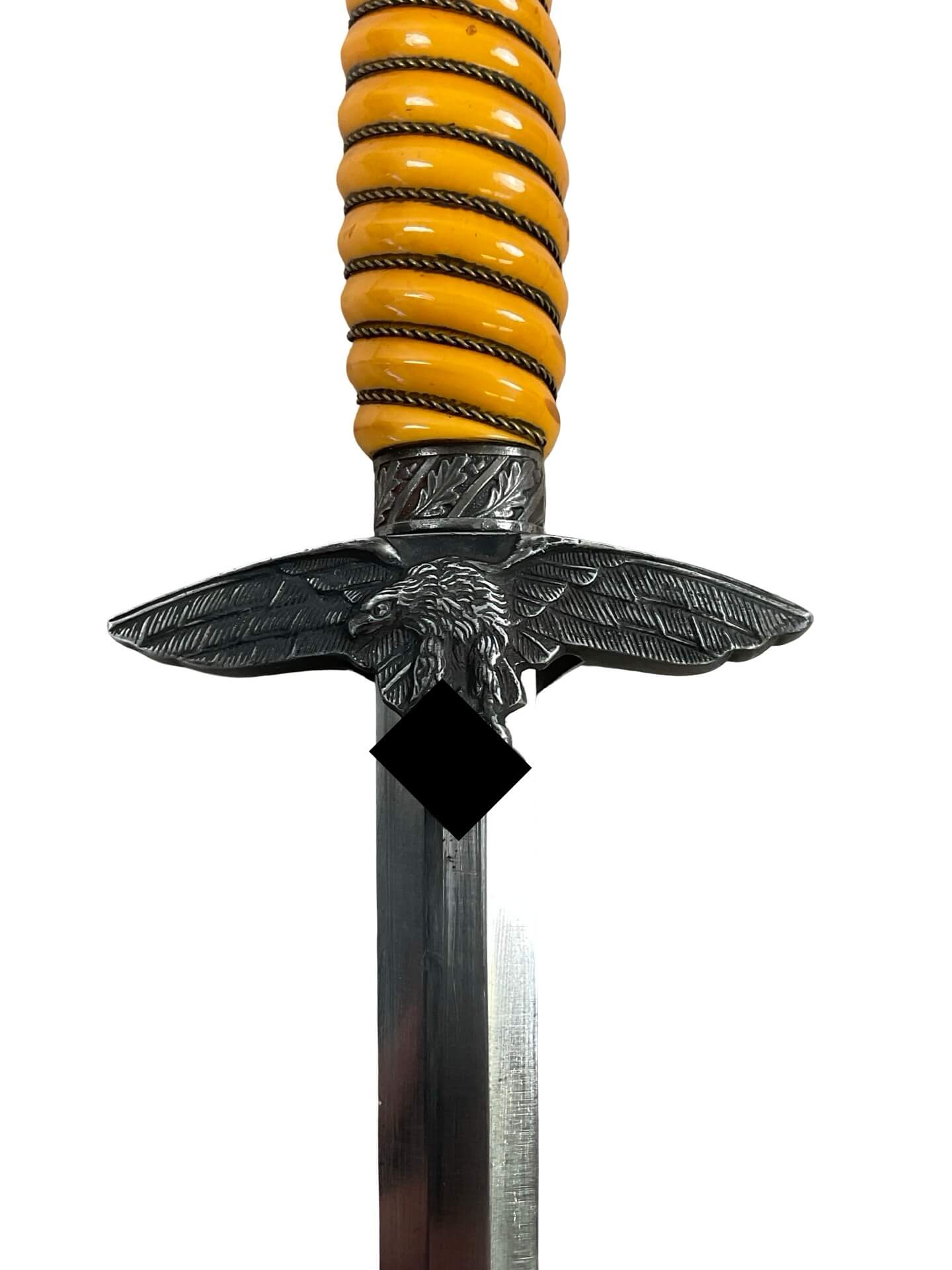 WW2 German Luftwaffe Dagger With Scabbard Hangers and Knot Maker Alcosa WW2 German Luftwaffe Dagger With Scabbard Hangers and Knot Maker Alcosa