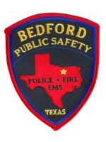 US Texas Bedford Public Safety Police Fire EMS Patch