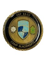 US Army Afghanistan CFC TMT Division West Task Force Grizzly Challenge Coin