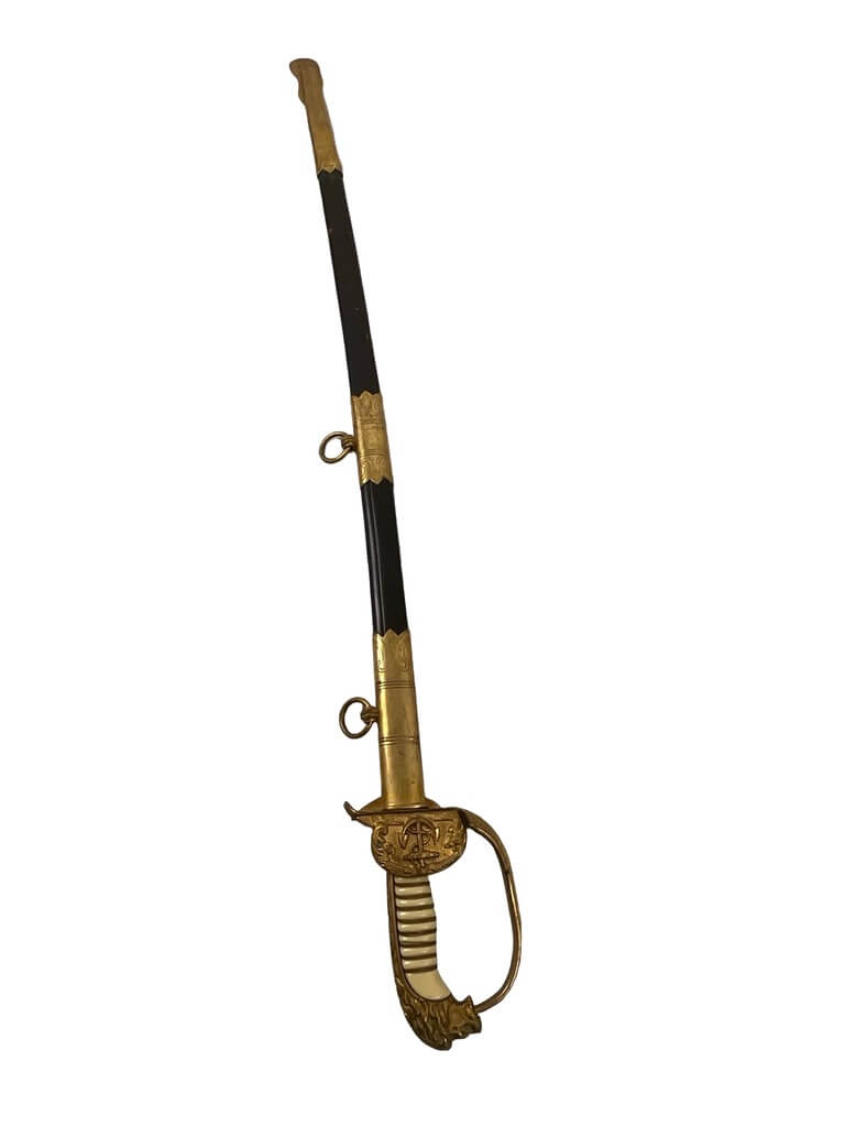 German Navy Kriegsmarine 1923 Pattern Officer's Sword With Scabbard Maker E&F Horster German Navy Kriegsmarine 1923 Pattern Officer's Sword With Scabbard Maker E&F Horster