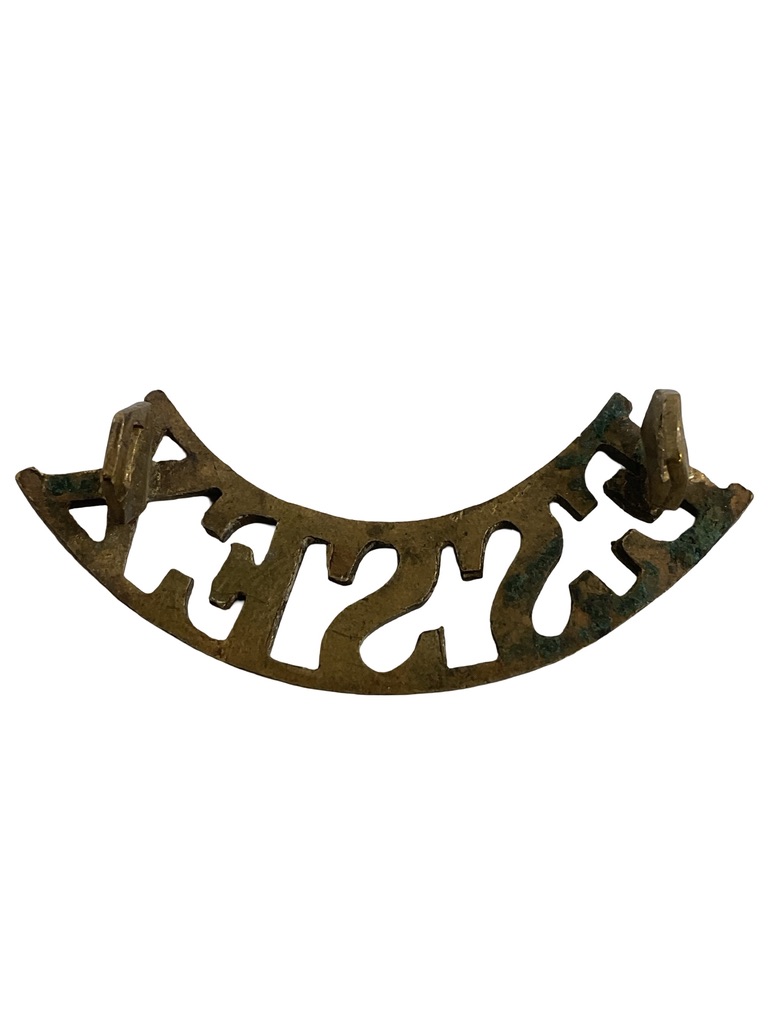 WW1 British BEF Essex Regiment Shoulder Title Insignia Single WW1 British BEF Essex Regiment Shoulder Title Insignia Single