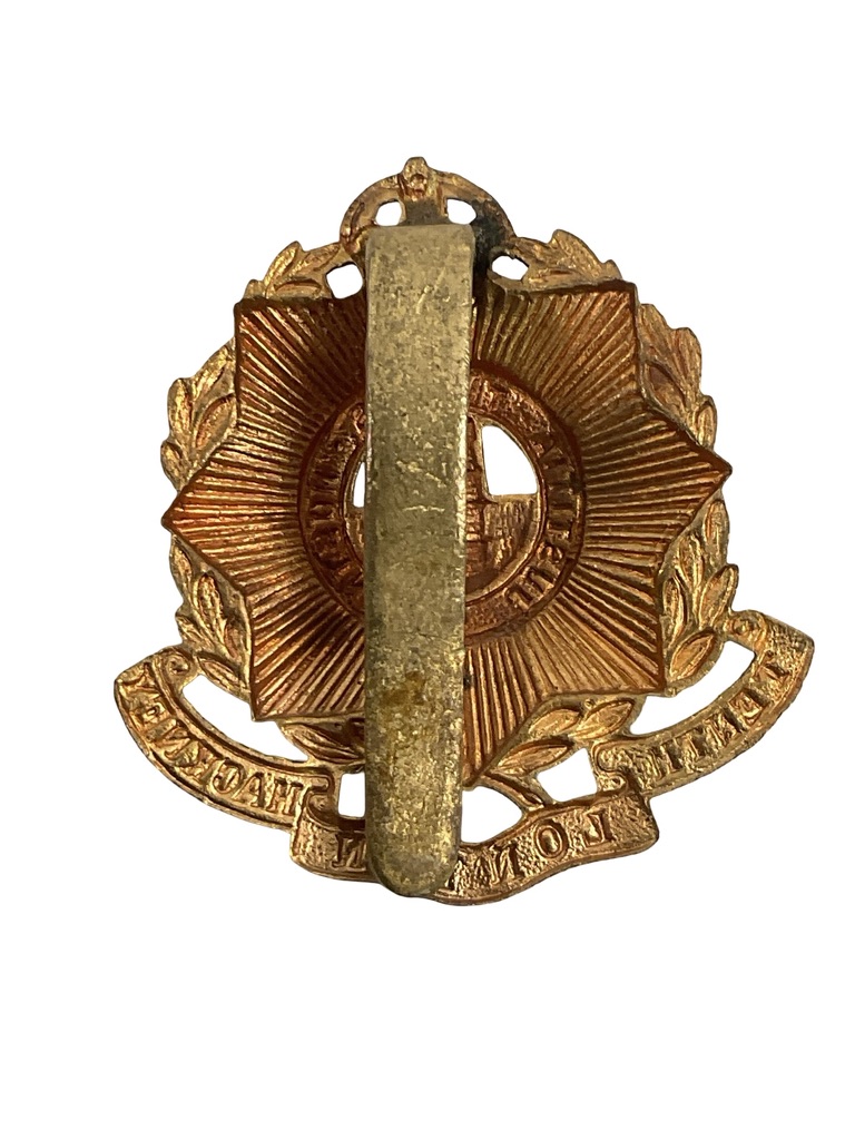WW1 British BEF 10th County of London Battalion Hackney Cap Badge WW1 British BEF 10th County of London Battalion Hackney Cap Badge