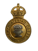 WW2 British Army Catering Corps Officer's Collar Insignia Single