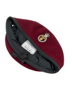Canadian Forces Maroon Beret Size 7 With PPCLI Officer's Cap Badge