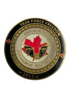 Canadian Afghanistan Task Force Freedom 2011 CHF (A) Roto 11 Challenge Coin