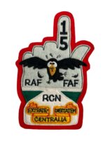 Canadian RCAF Centralia RAF RCN Crest Craft Course Crest Multi Piece Construction Squadron Patch