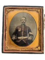 British Crimean War Tintype 14th of Foot 3 1/2" X 3"