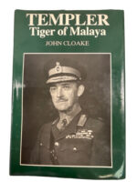 WW2 British Templer Tiger of Malaya Used Hardcover Reference Book