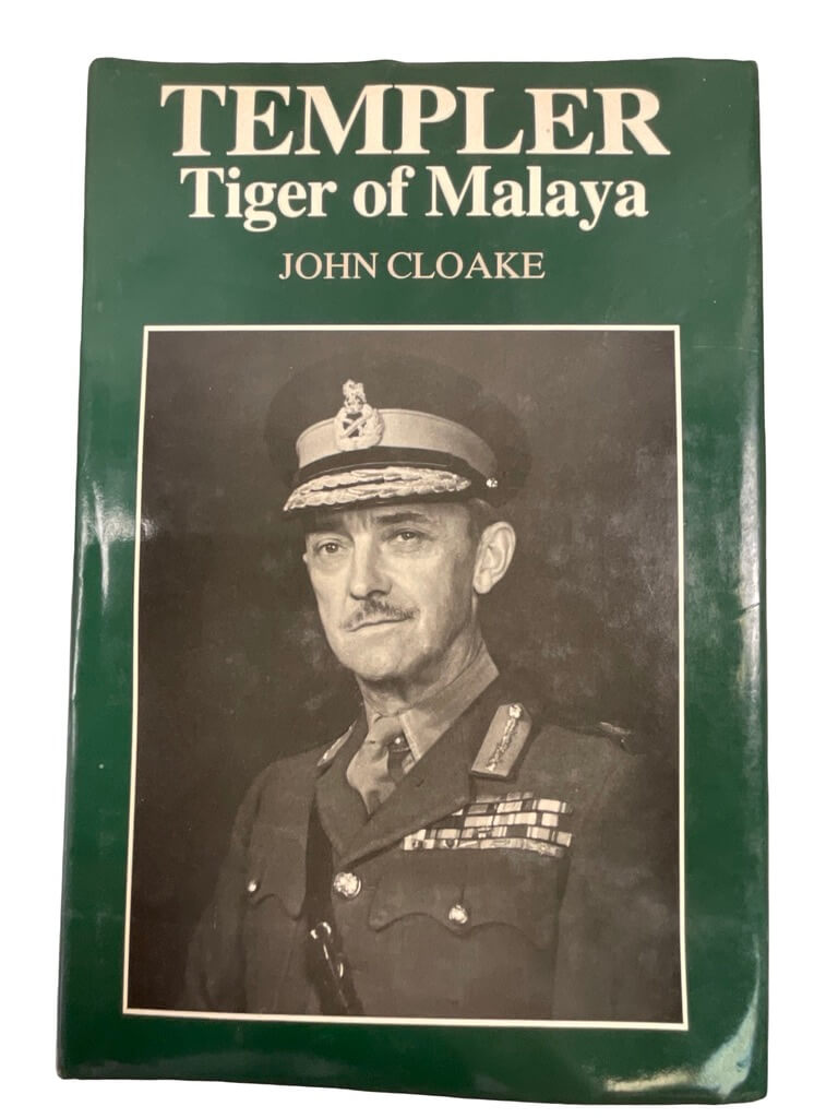 WW2 British Templer Tiger of Malaya Used Hardcover Reference Book WW2 British Templer Tiger of Malaya Used Hardcover Reference Book