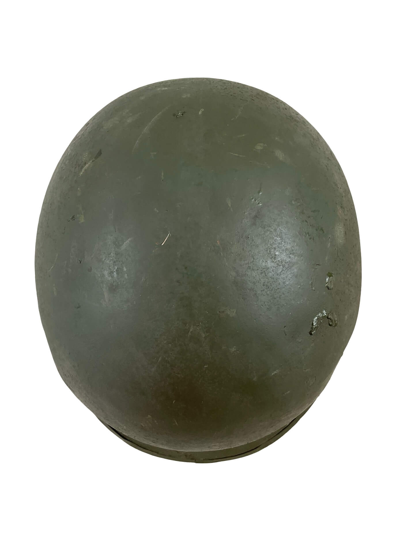 WW2 US Army Steel Helmet Front Seam Fixed Bale Shell WW2 US Army Steel Helmet Front Seam Fixed Bale Shell