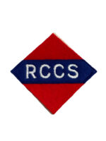 WW2 Canadian First Corps Signals RCCS Sleeve Patch Insignia
