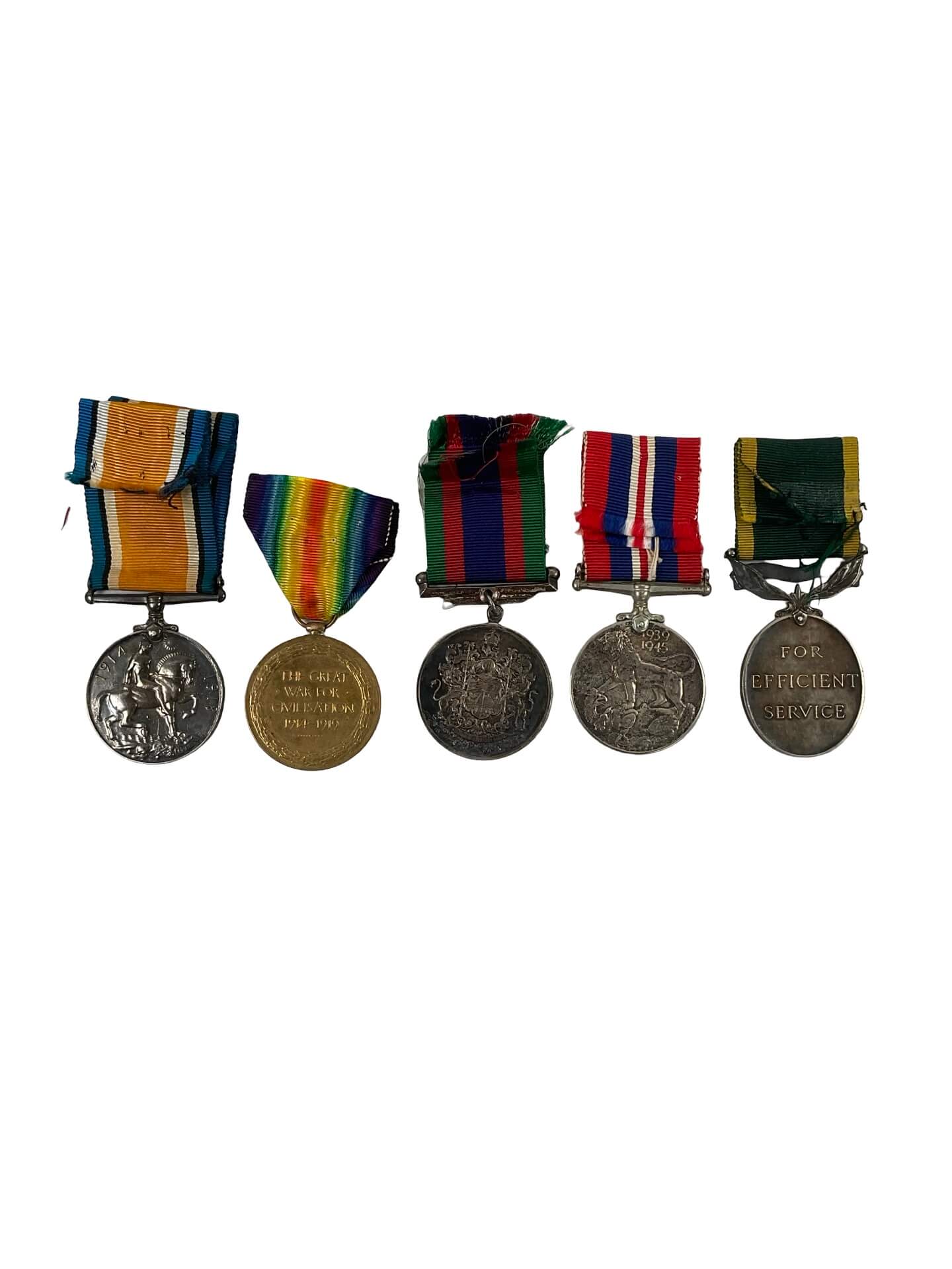 WW2 Canadian Medal Group Efficiency Medal RSM J.T. Whitfield 8th Mounted Brigade 1st Hussars WW2 Canadian Medal Group Efficiency Medal RSM J.T. Whitfield 8th Mounted Brigade 1st Hussars