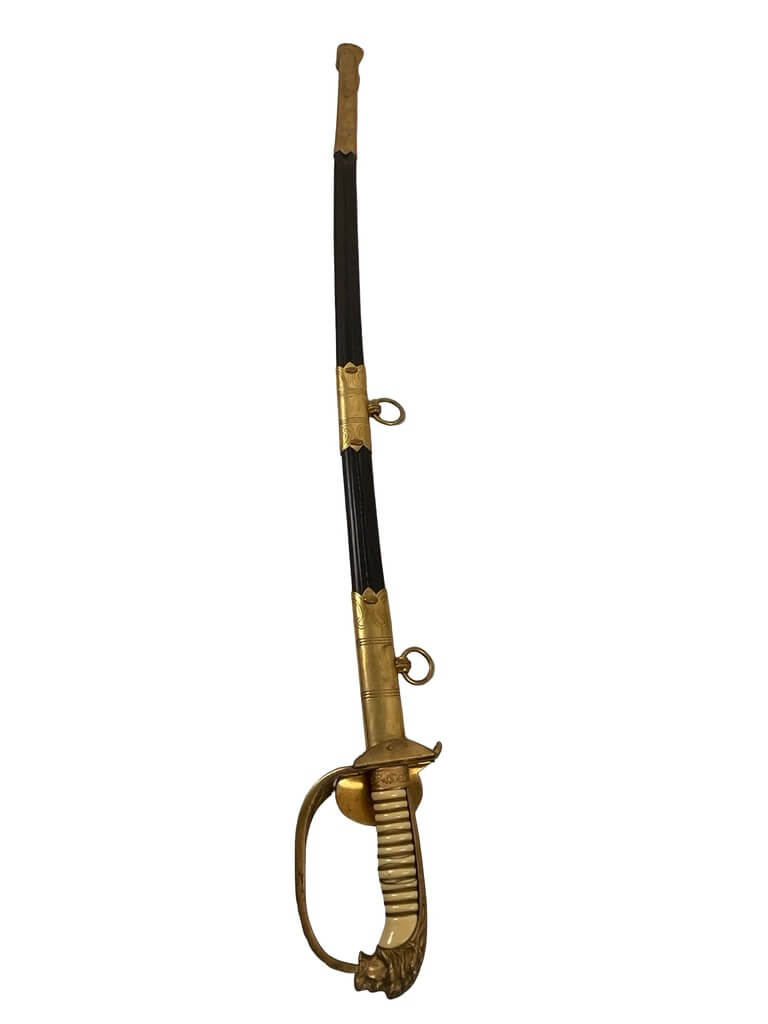German Navy Kriegsmarine 1923 Pattern Officer's Sword With Scabbard Maker E&F Horster German Navy Kriegsmarine 1923 Pattern Officer's Sword With Scabbard Maker E&F Horster