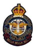 WW2 Canadian RCAF Bella Bella British Columbia Crest Craft Multi Piece Construction Squadron Patch