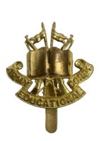 WW2 British Army Educational Corps Cap Badge