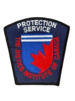 Canadian The Justice Institute of Canada Protection Service Patch