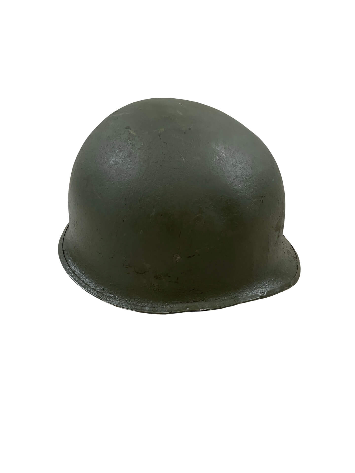 WW2 US Army Steel Helmet Front Seam Fixed Bale Shell WW2 US Army Steel Helmet Front Seam Fixed Bale Shell
