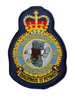 Canadian Forces RCAF 423 Squadron Heraldic Colour Crest Patch Vintage