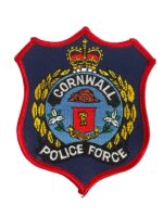Canadian Cornwall Ontario Red Border Police Force Patch