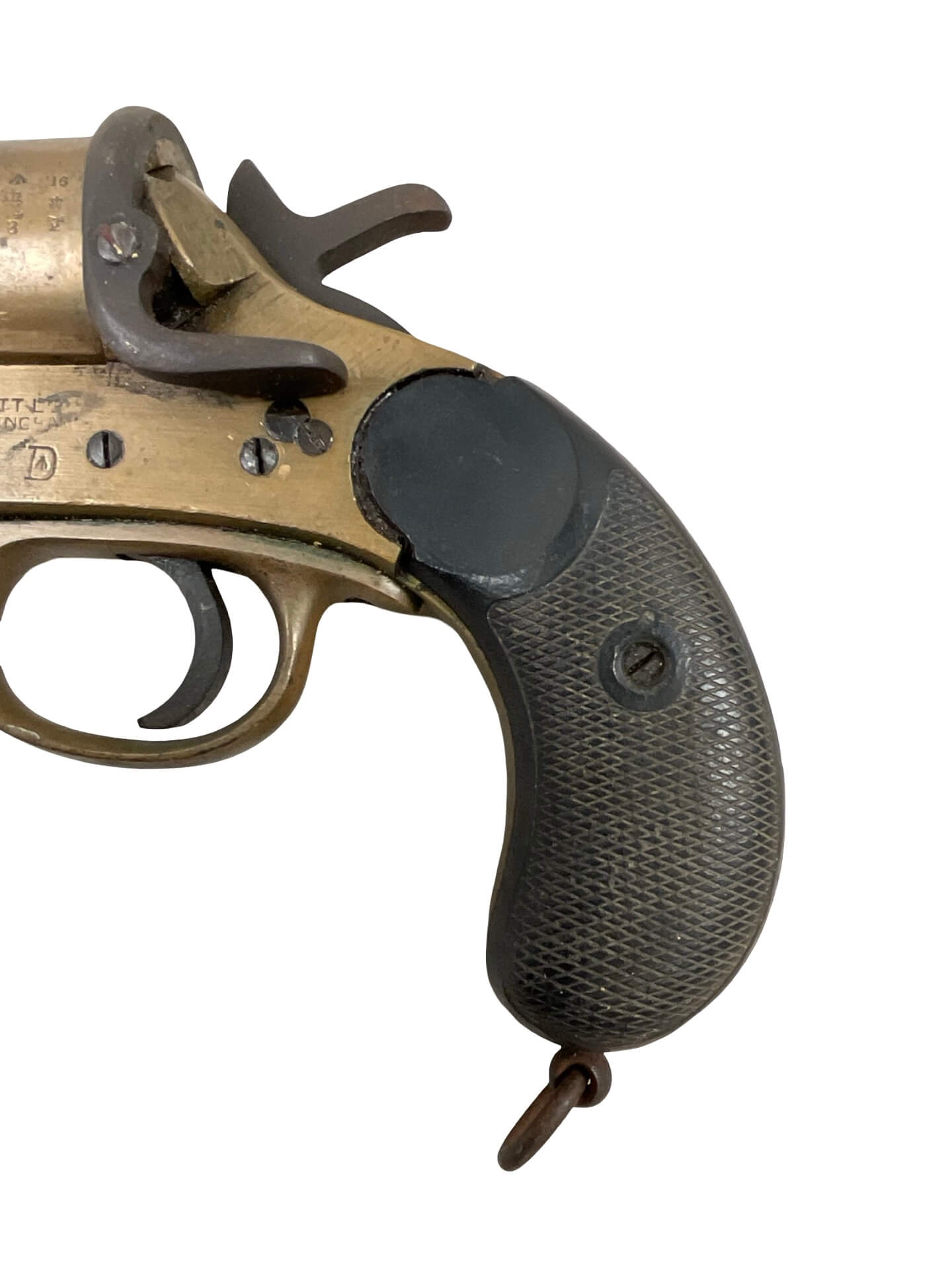 WW1 British Webley and Scott Brass Flare Pistol Dated 1918 ANTIQUE NO PERMIT REQUIRED WW1 British Webley and Scott Brass Flare Pistol Dated 1918 ANTIQUE NO PERMIT REQUIRED