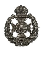 British Rifle Brigade Officers Field Service Cap Badge