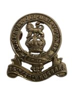 WW1 British BEF 14th/20th Hussars Collar Insignia Single