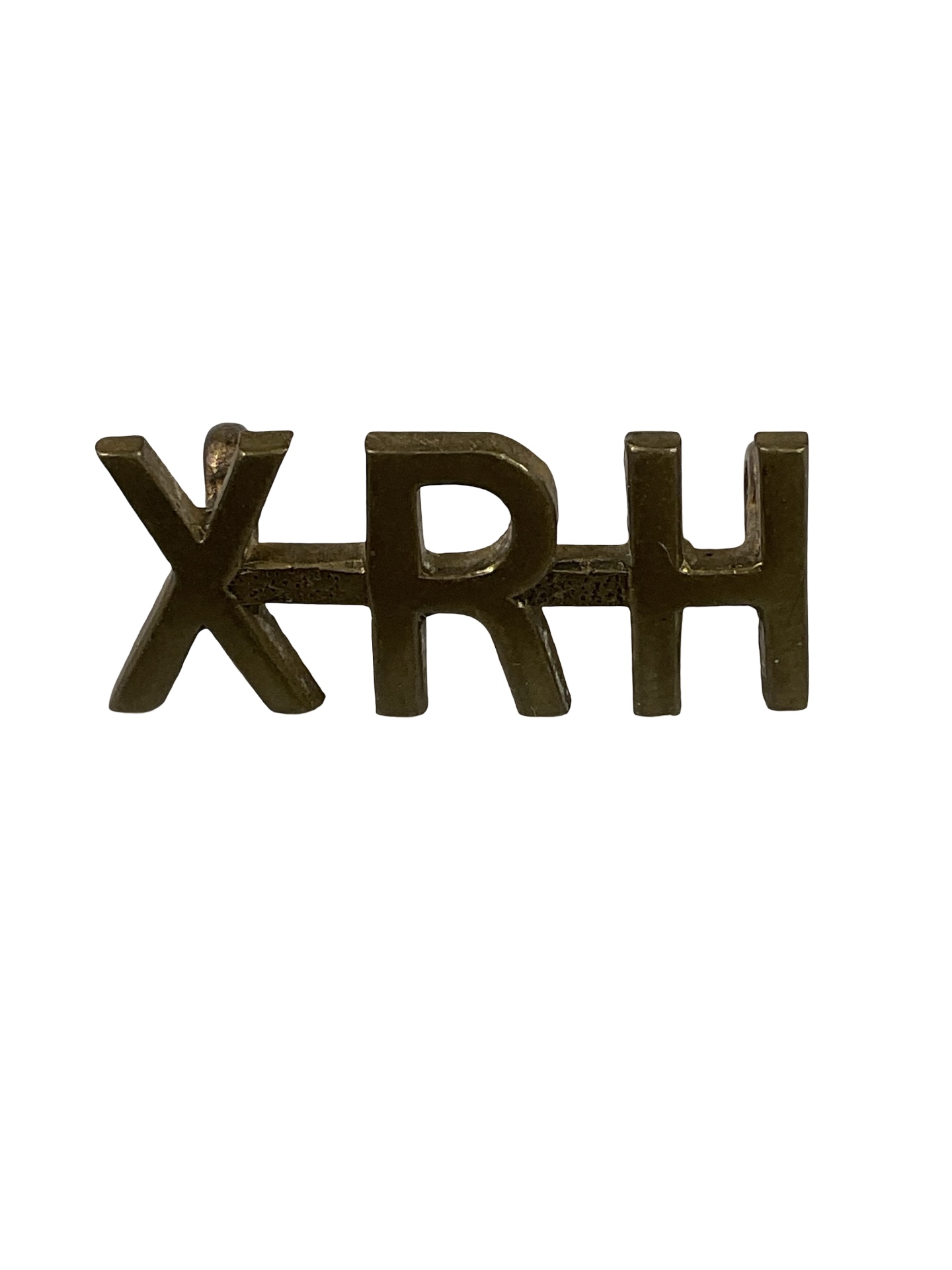 WW2 British 10th Royal Hussars Shoulder Title Insignia Single WW2 British 10th Royal Hussars Shoulder Title Insignia Single