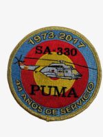 Spanish Air Force 801 Squadron Mallorca SA-330 Puma 44 Years of Service Helicopter Patch