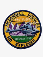 US Coast Guard McDonnell Douglas MD Explorer First Flight December 1992 Helicopter Patch
