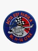 Netherlands Naval Aviation Service NL H-14 Lynx Helicopter Patch