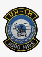 Greek Hellenic Army Aviation 1000 Flight Hours UH-1H Huey Helicopter Patch