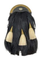 WW2 British Highland Light Infantry 3 Tassel Hair Sporran Dated 1934 With Service Number