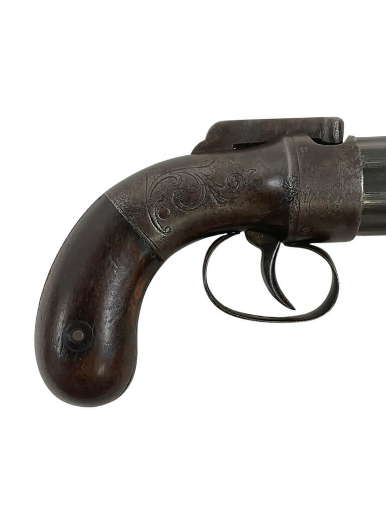 Allen and Thurber 6 Shot Cap and Ball .31 Caliber Pepperbox Pistol ANTIQUE NO PERMIT REQUIRED Allen and Thurber 6 Shot Cap and Ball .31 Caliber Pepperbox Pistol ANTIQUE NO PERMIT REQUIRED