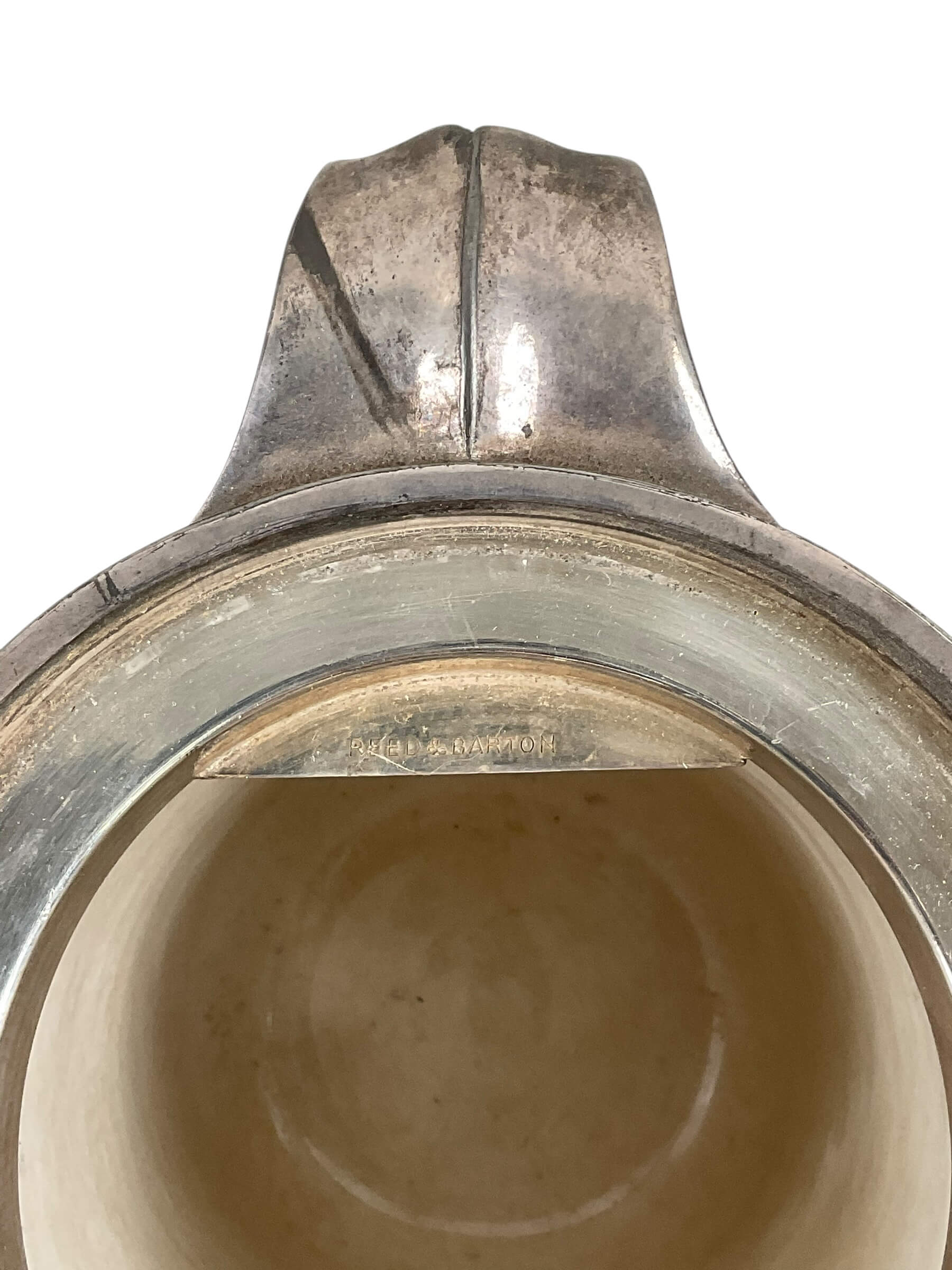US Company D Second Corps Cadets M.V.M Silver Plated Inscribed Water Pitcher Maker Reed & Barton US Company D Second Corps Cadets M.V.M Silver Plated Inscribed Water Pitcher Maker Reed & Barton