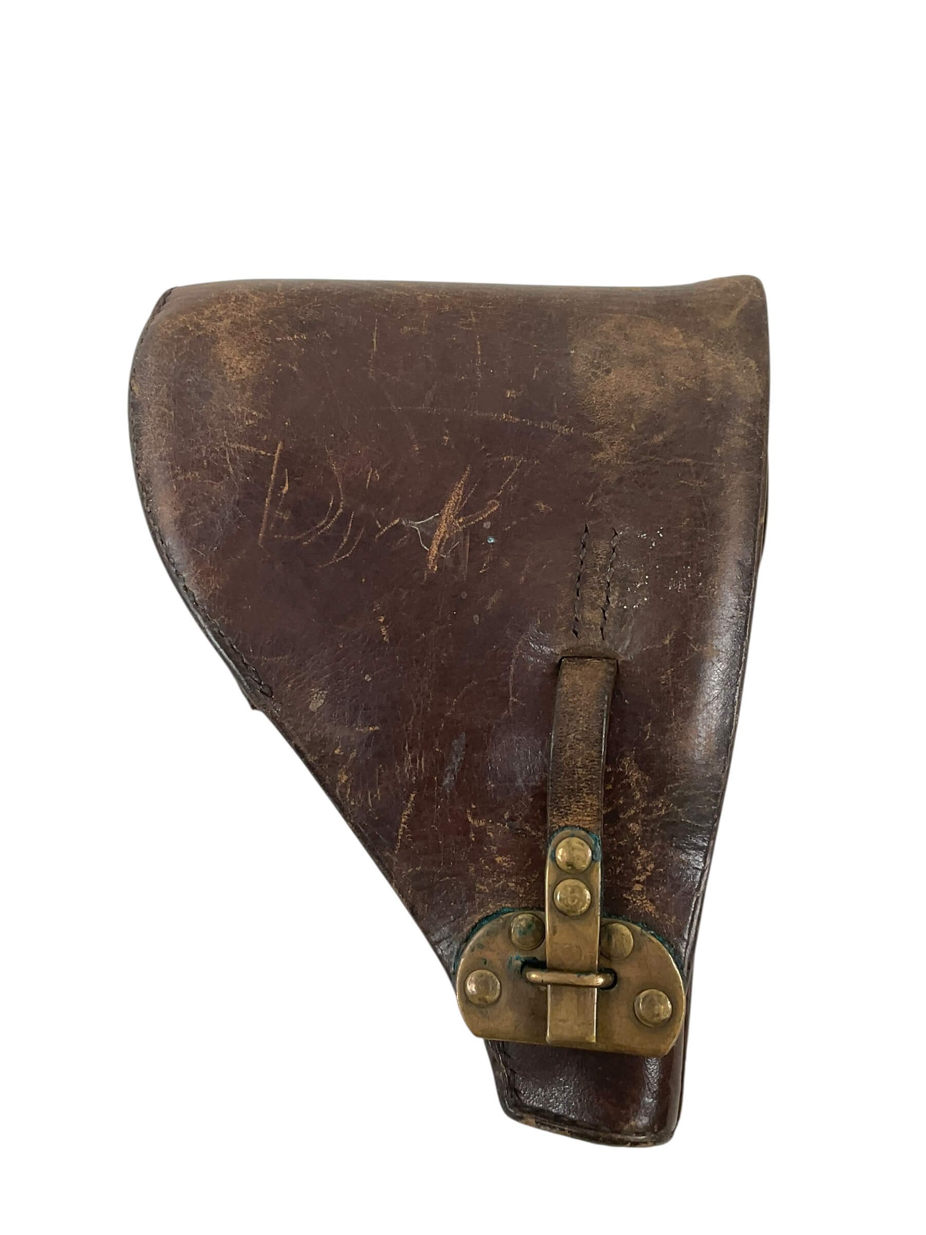 WW2 Belgian Browning Leather Holster WW2 Belgian Browning Leather Holster